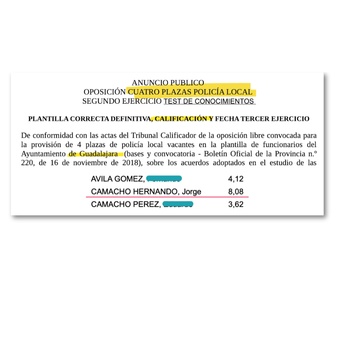 nota más alta 2018 guadalajara final